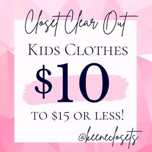 $10 SALE 🔴 Kids Clothes, Girls Dresses, Shoes, Top Lots BUNDLE & Save Even More